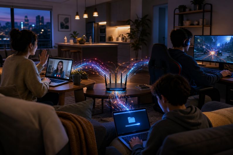 A Broadband Speed Test Should Measure a Busy Home